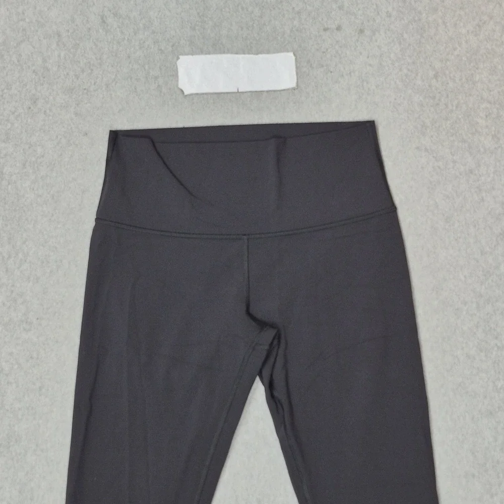 Lululemon Women Activewear Pants 8 Black Wunder Under HR Tight 25